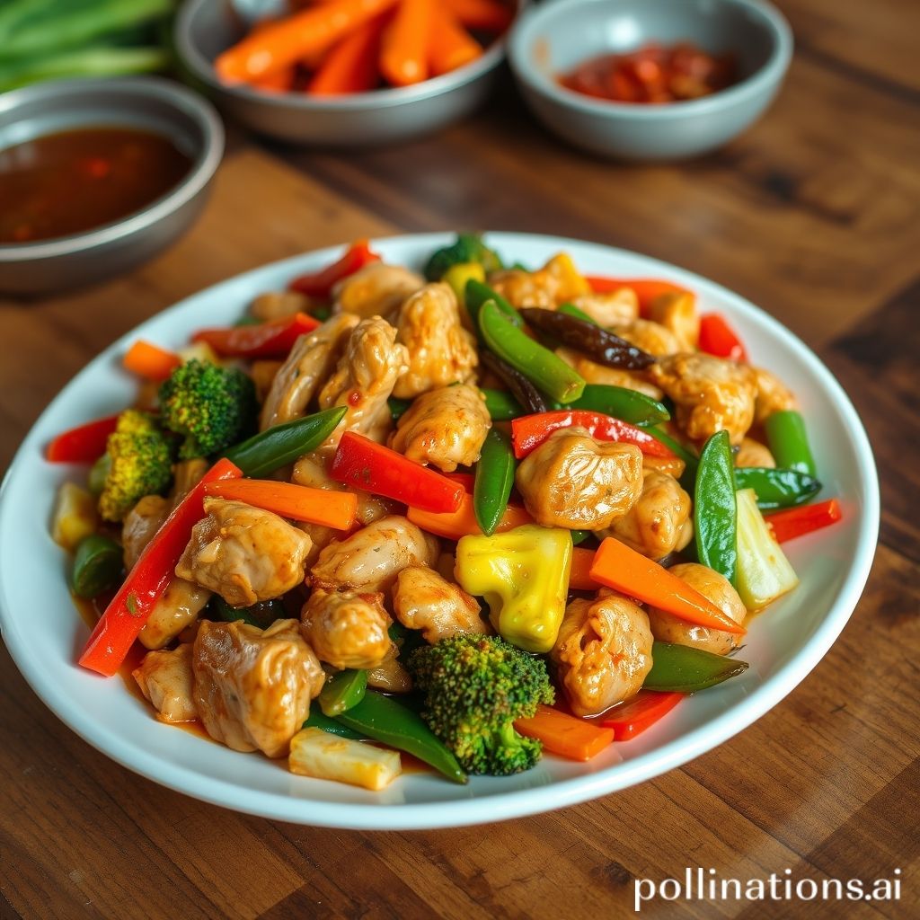 Sizzling Chicken and Vegetable Stir-Fry