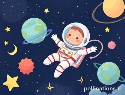 《小小宇航员》绘本封面