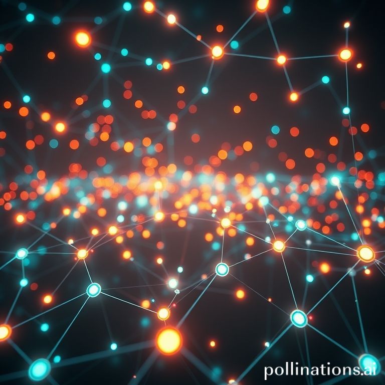 A network of glowing nodes representing collective community intelligence.