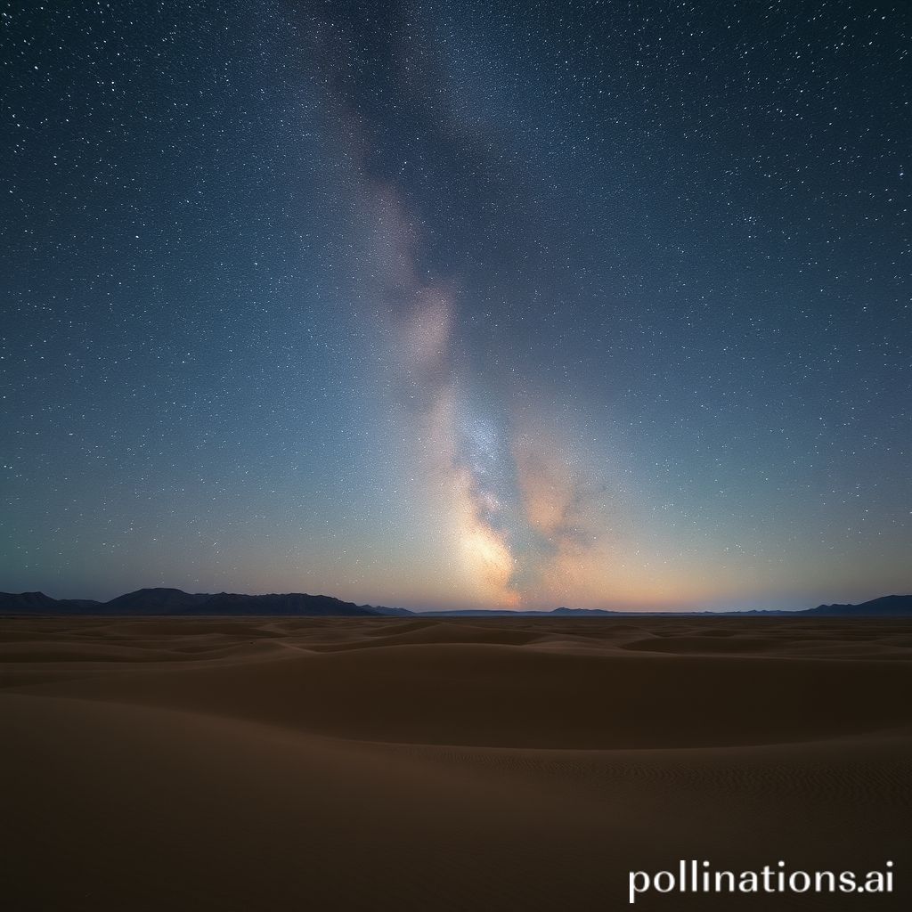 A digital desert representing the 'no search results found' page.