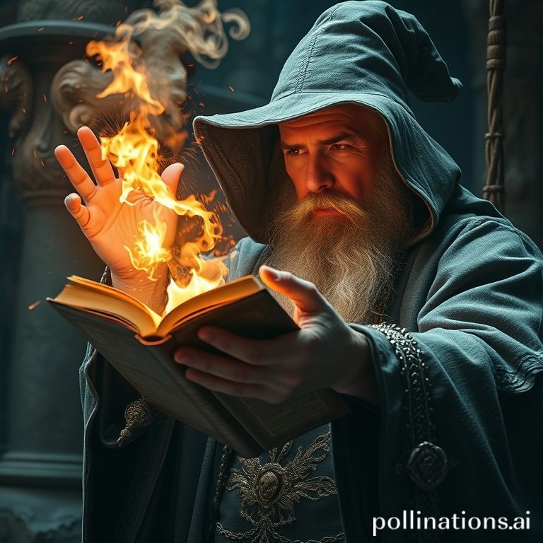 A wizard casting spells from a book, representing advanced search techniques.