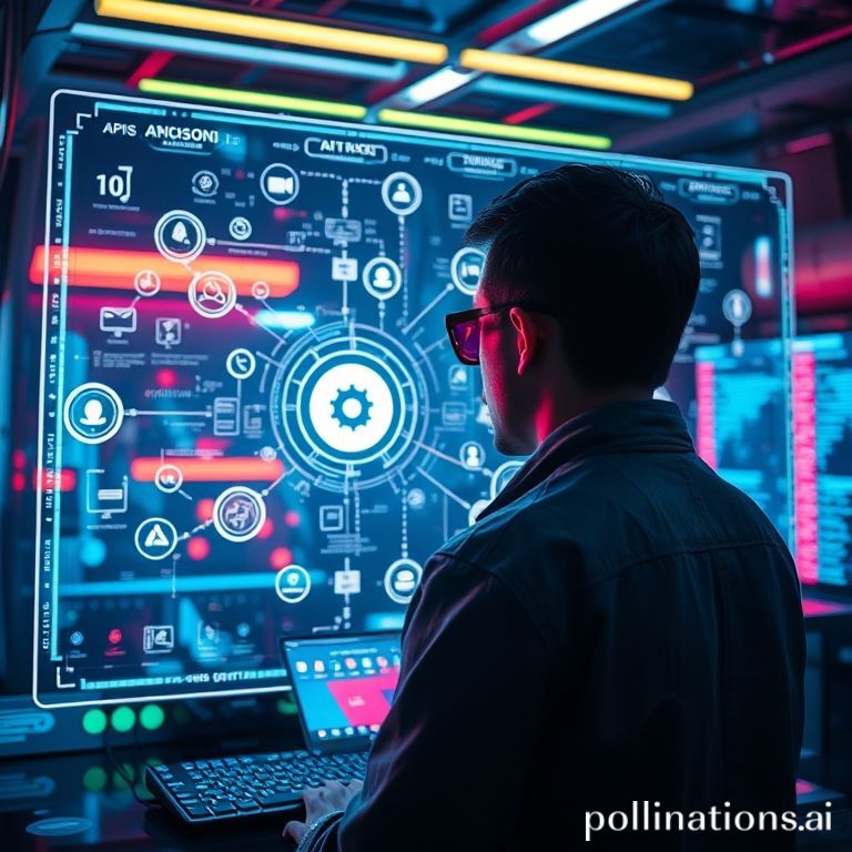 A visual representation of the complex and vast landscape of modern AI tools.