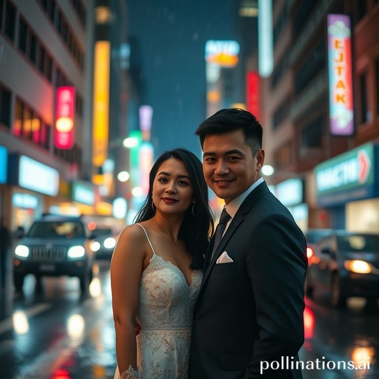 Prawedding city night