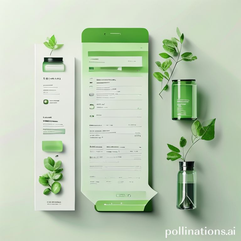 Concetto di etichette chiare e lista ingredienti leggibile