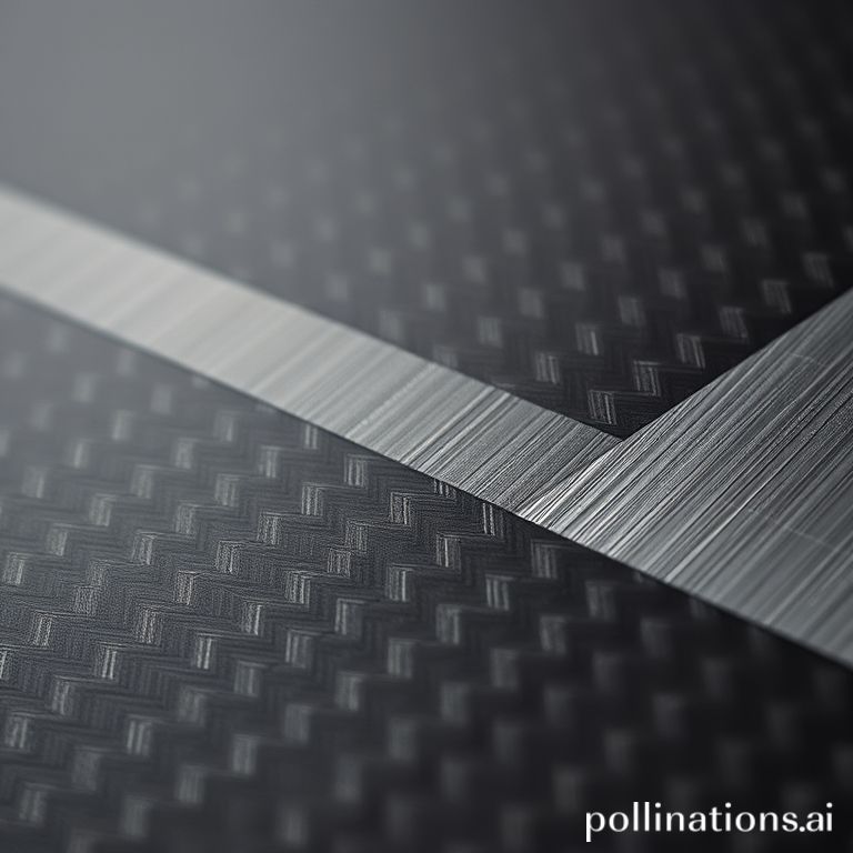 Materiali premium in primo piano: fibra di carbonio e alluminio