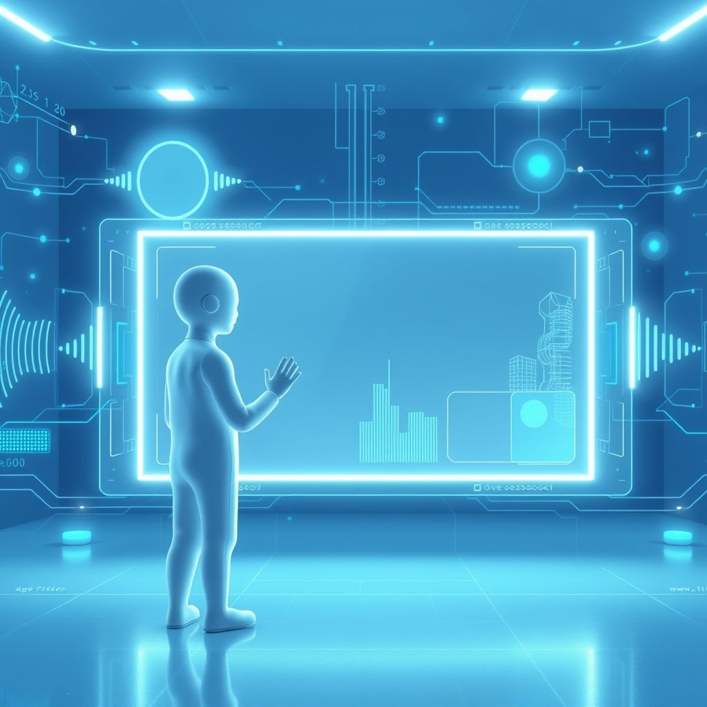 Illustration about ai narration and faceless video generation with proclip ai