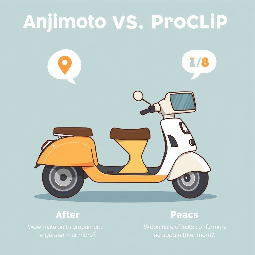 Illustration about animoto vs proclip ai for social media