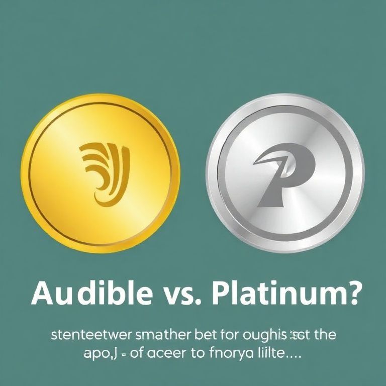 Illustration about audible gold vs platinum which membership offers better return policy