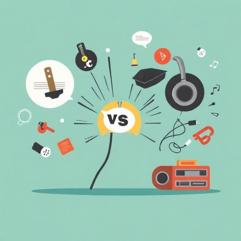 Illustration about audible vs overdrive