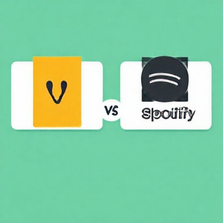 Illustration about audible vs spotify which has more exclusive audiobook content