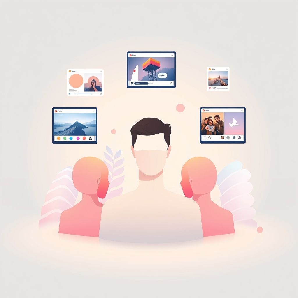 Illustration about best faceless instagram accounts