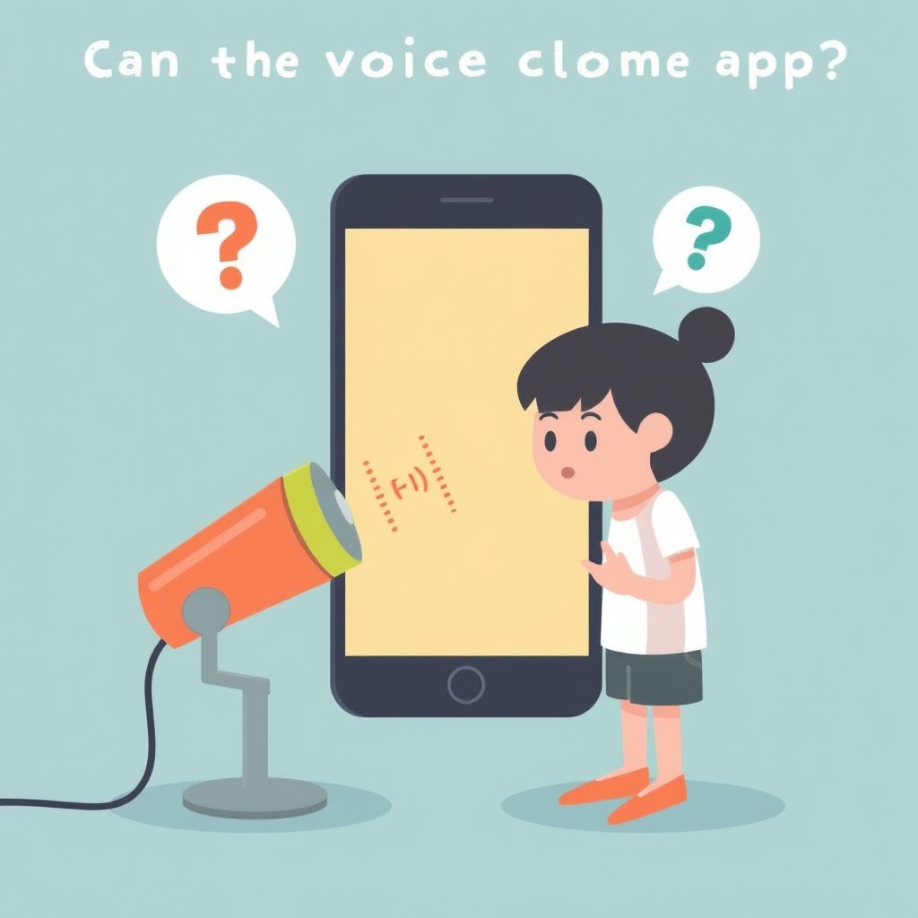 AI voice cloning technology illustration