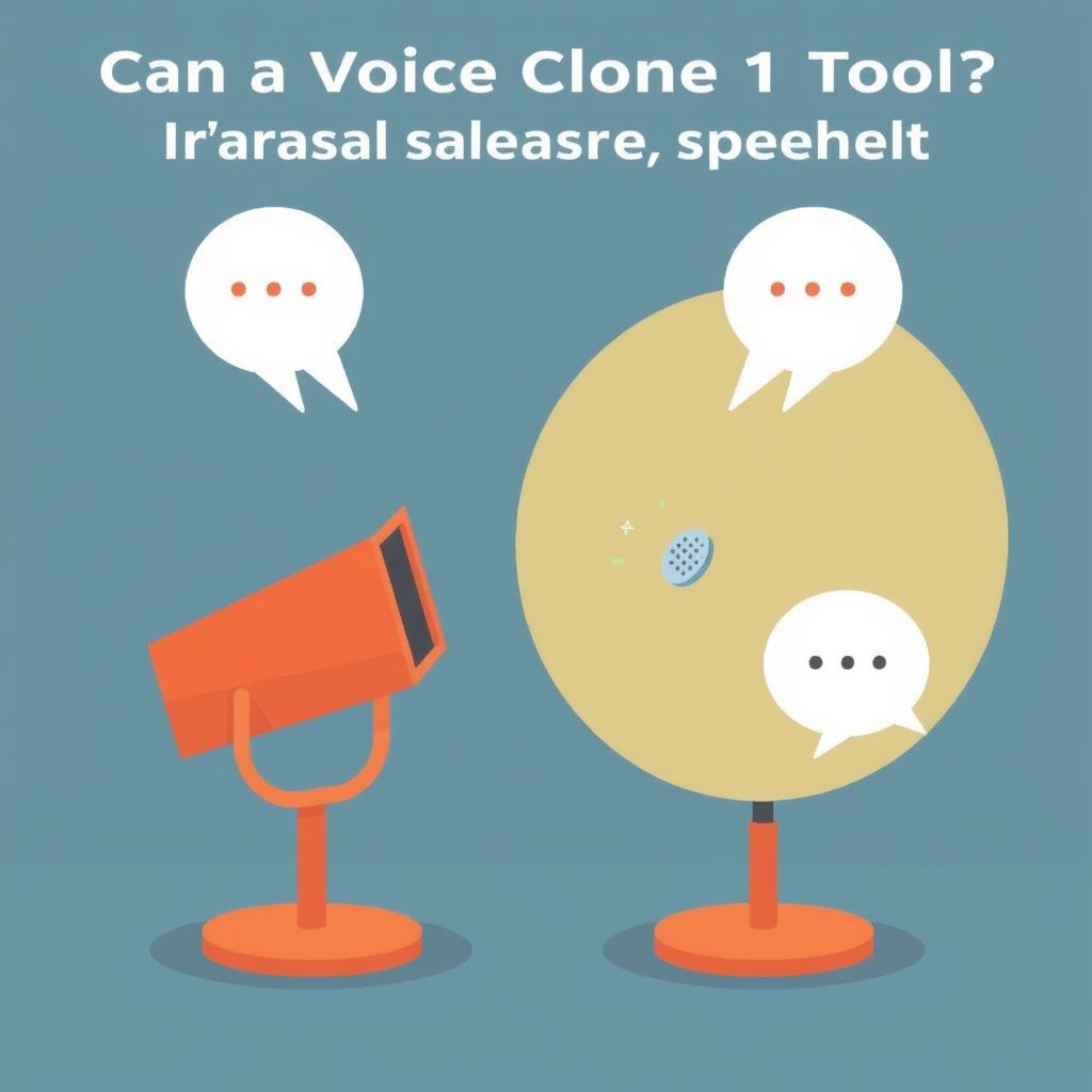 Illustration about Can voice clone tool translate speech