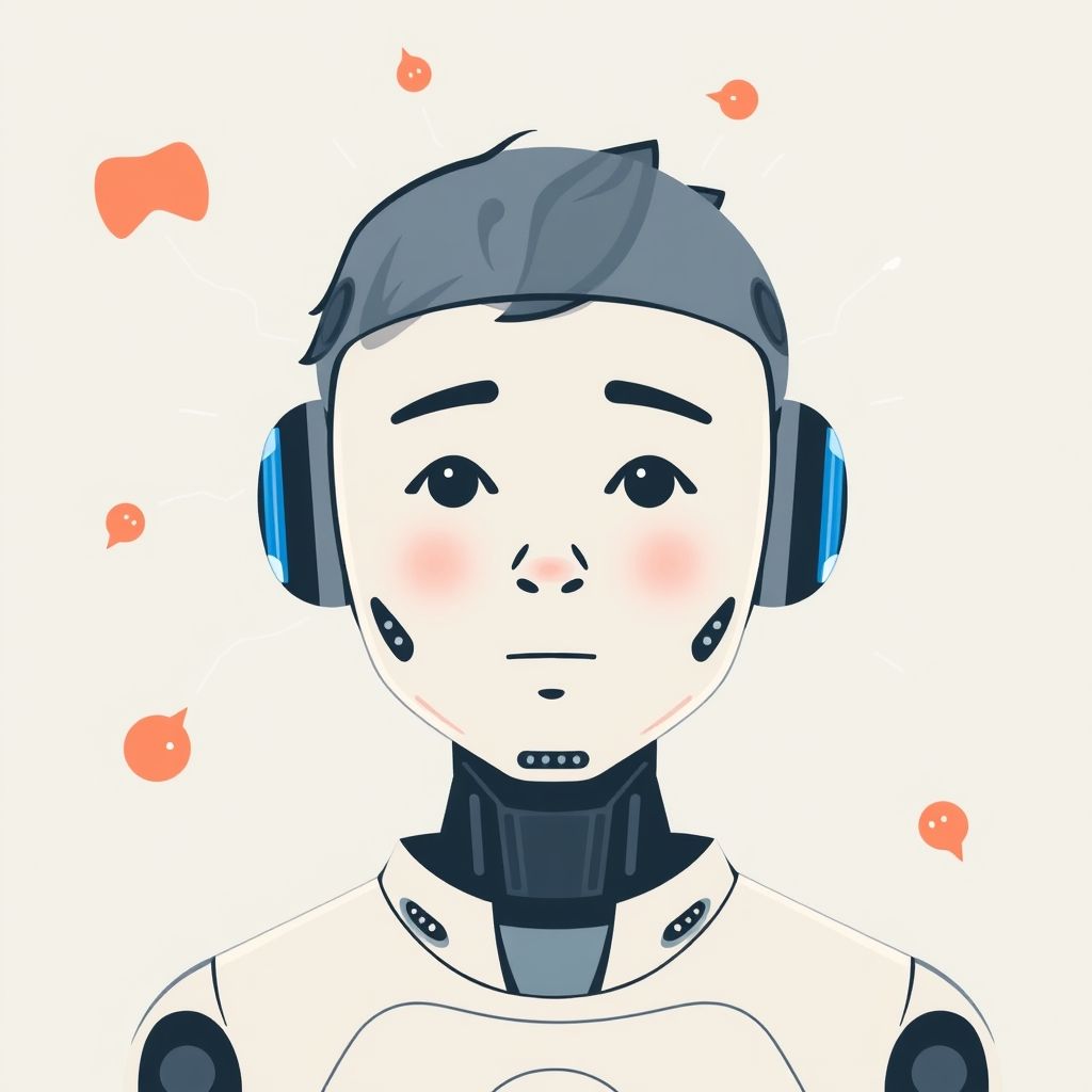 Illustration about faceless ai video generator