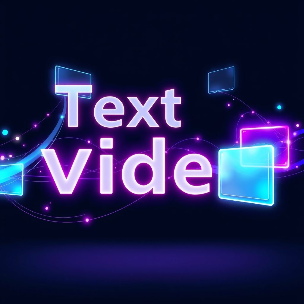 Illustration about flux text to video