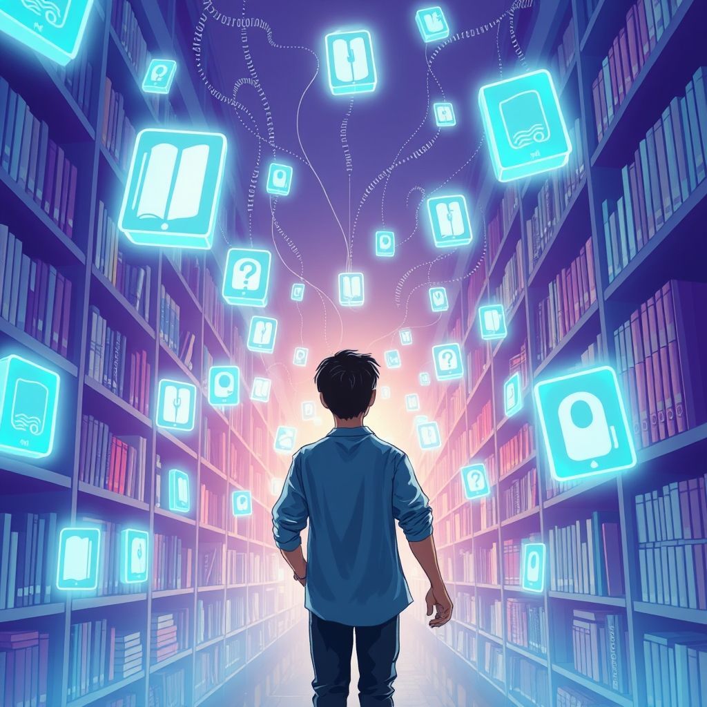 Illustration about finding language-specific audiobooks on Audible