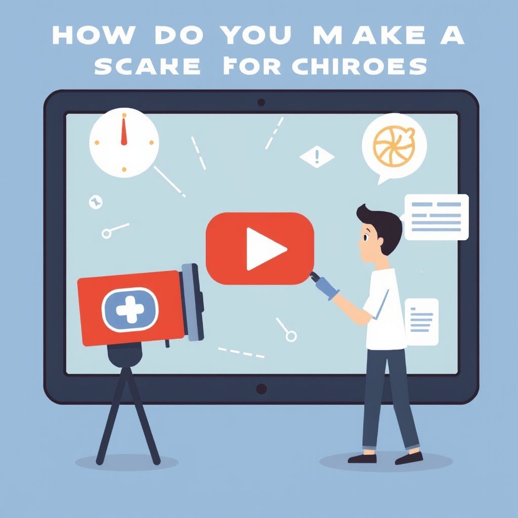 Illustration about how do you make a video for facebook
