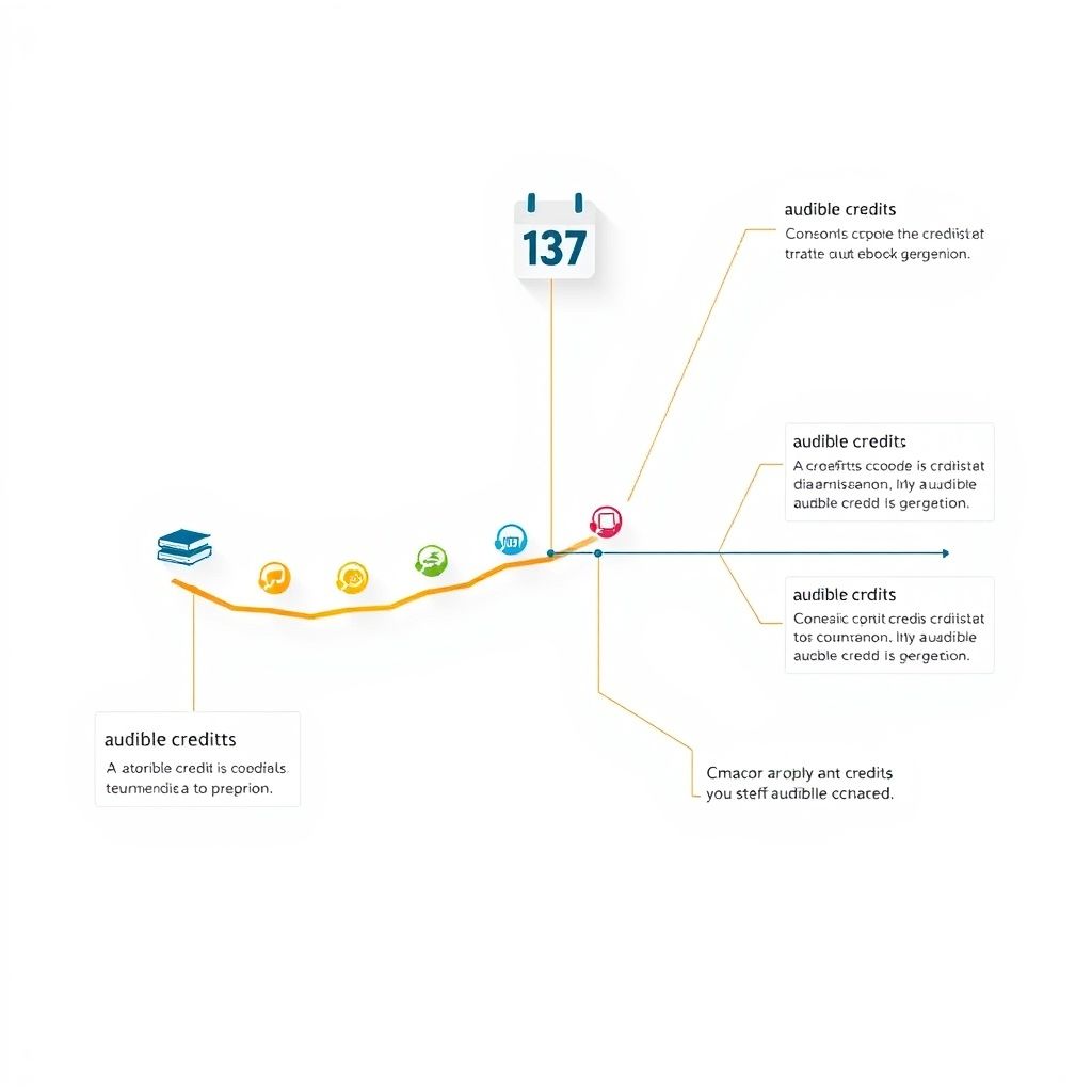 Illustration about how long do audible credits last