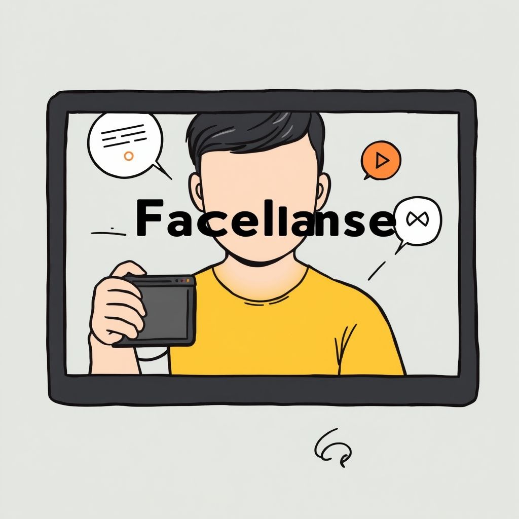 Illustration about how to make faceless videos for youtube
