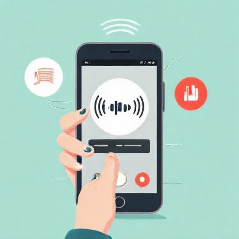 Illustration about how to use audible app hands-free with alexa voice control