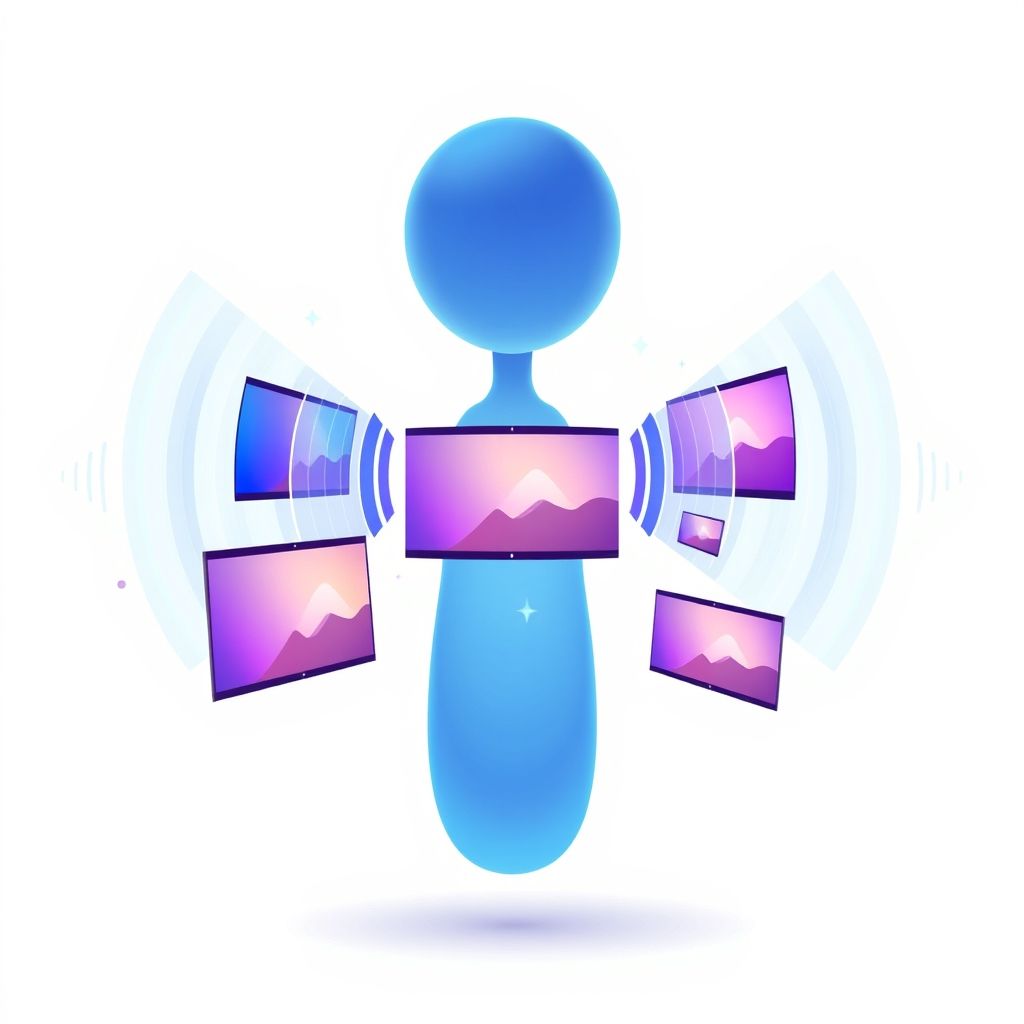 Illustration about proclip ai voice to video with no face