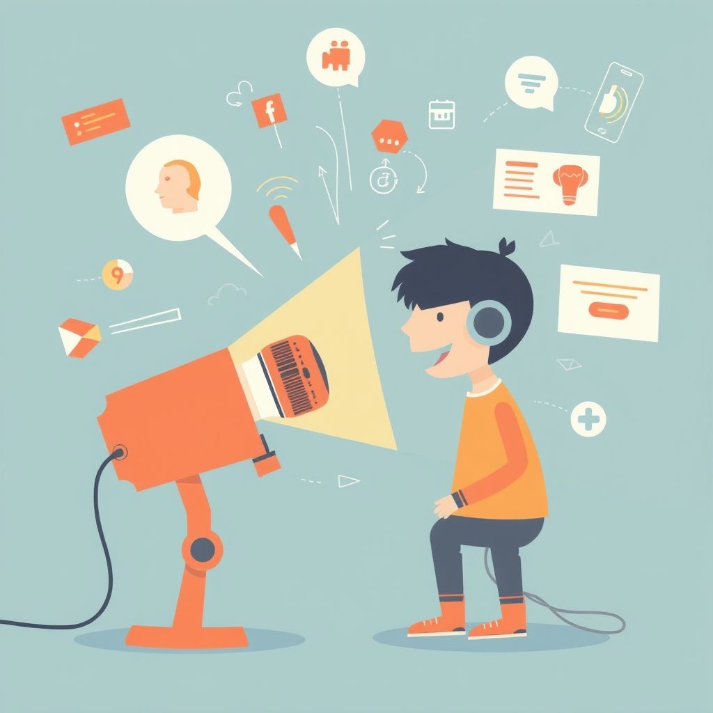 Illustration about real-time voice mimicry AI