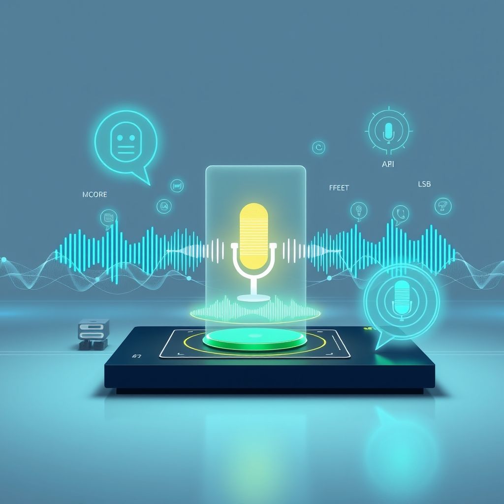 Illustration about SaaS voice clone platform