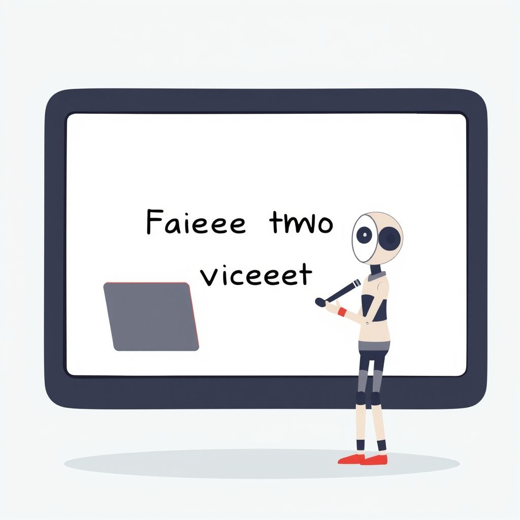 Illustration about text narration to animated faceless video proclip ai