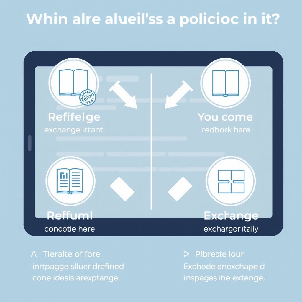 Illustration about what are audibles policies on refunds and exchanges for audiobooks