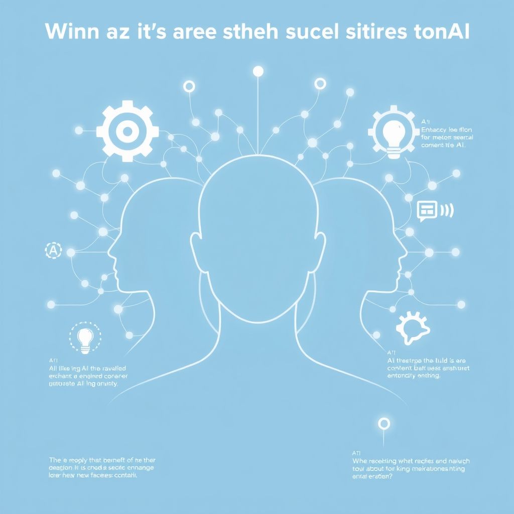 Illustration about What are the benefits of using AI for faceless content