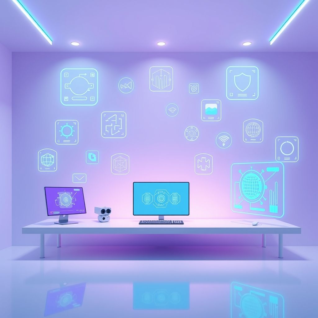 Illustration about What are the top AI tools for faceless content