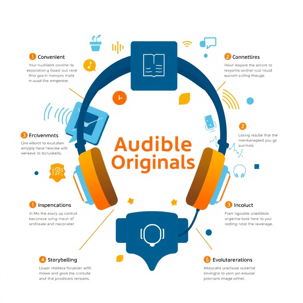 Illustration about what is audible originals and what are the benefits