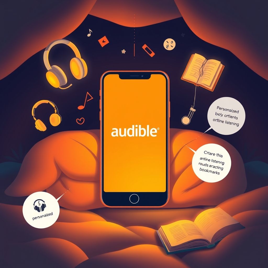 Illustration about what is the audible app and how can i make the most of it