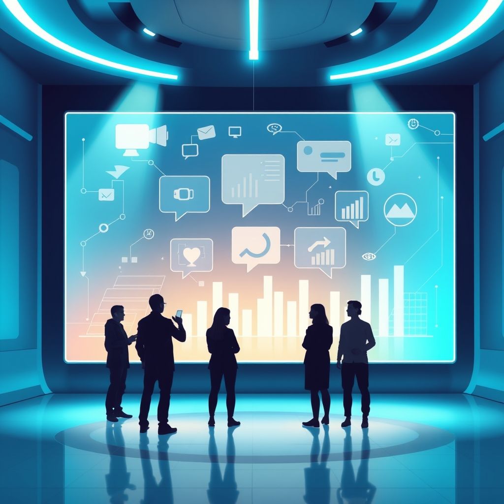 Illustration about What is the future of faceless video content