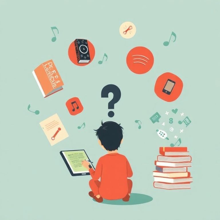 Illustration about what makes audible premium plus better than other audiobook services