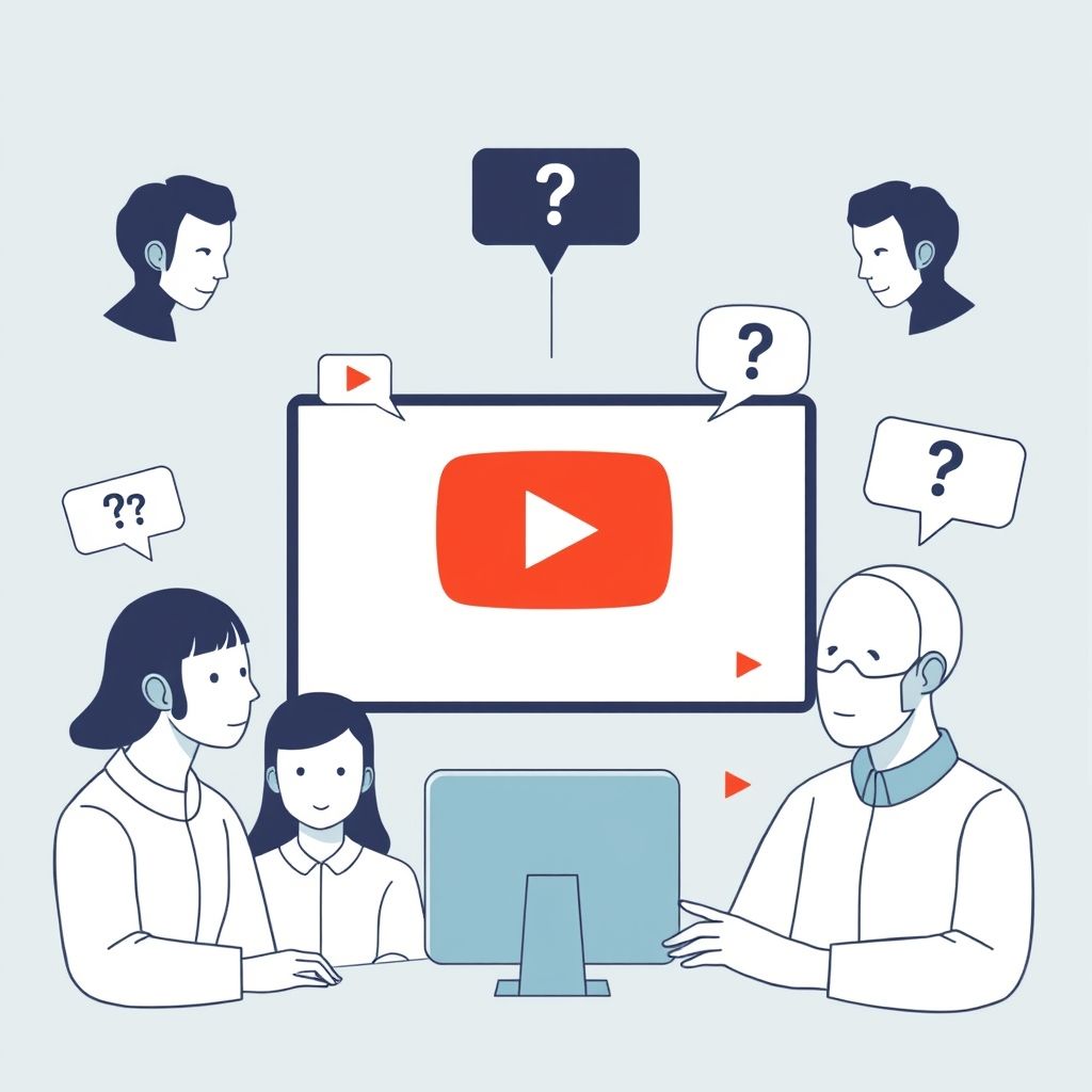 Illustration about Why are faceless videos popular on YouTube