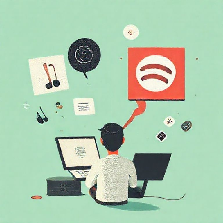 Illustration about why audible is better than spotify