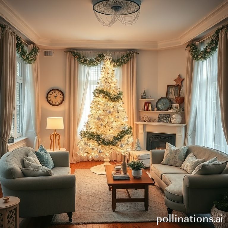 Ρετρό Χριστουγεννιάτικο Σαλόνι