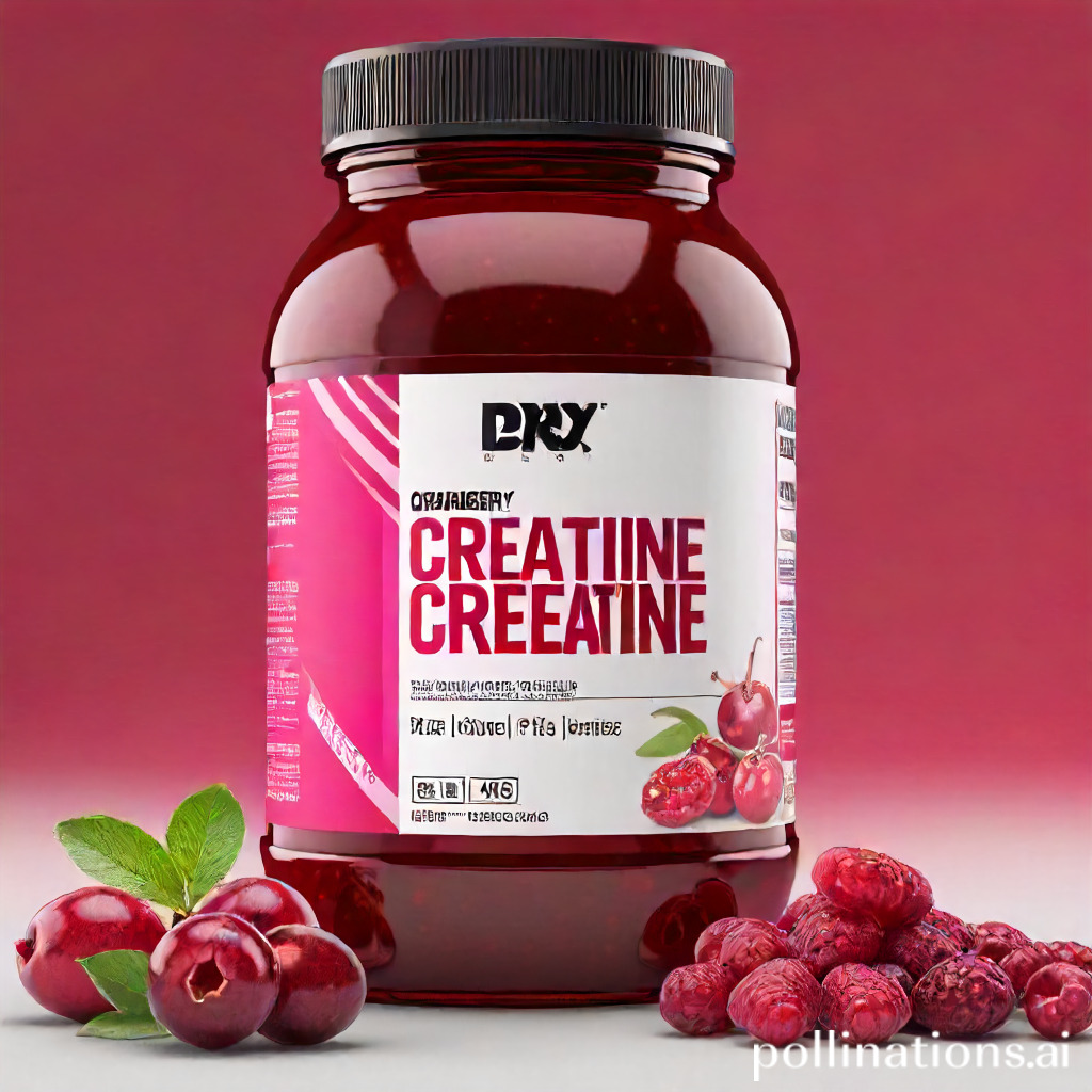 cranberry juice and creatine