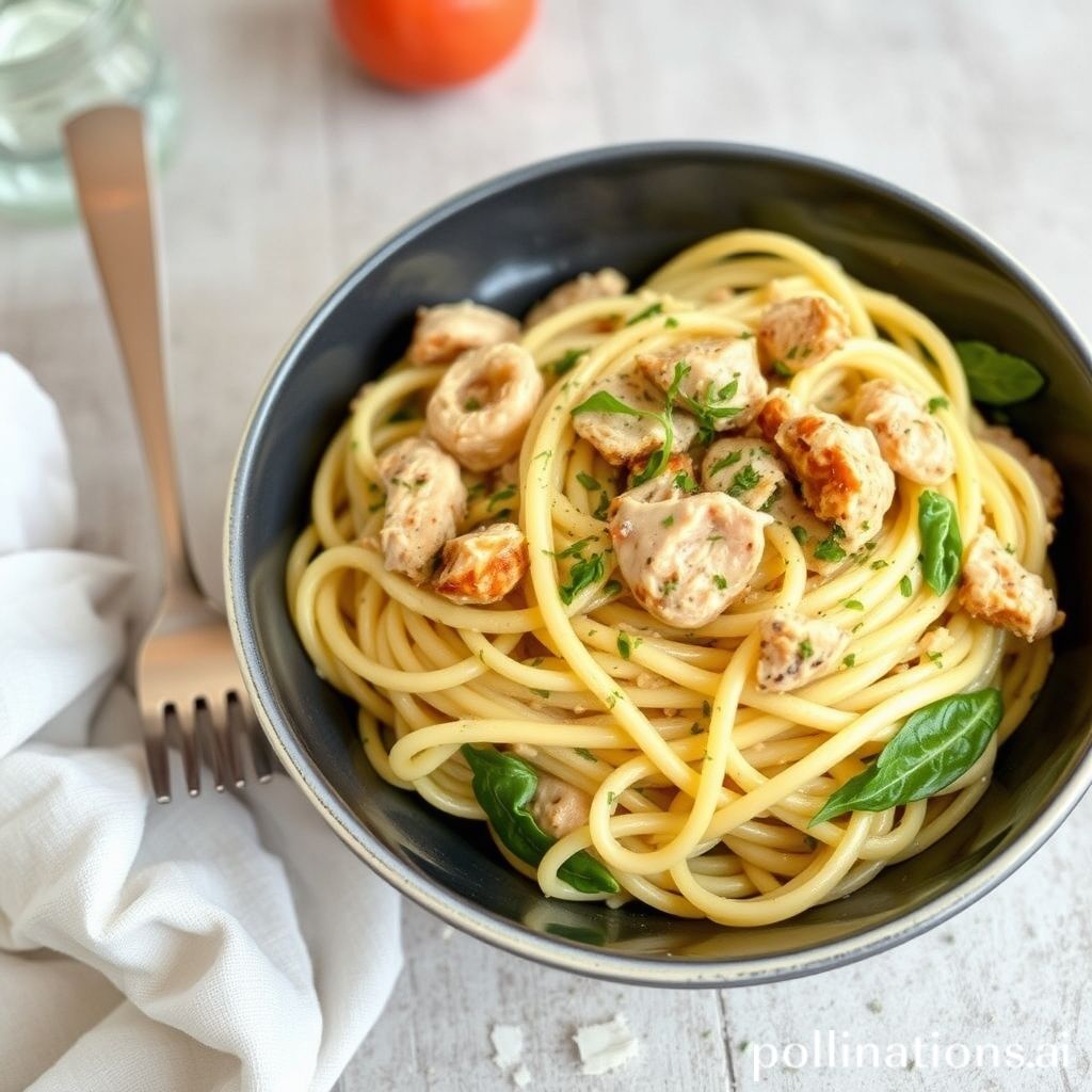 Creamy Tuscan Chicken Pasta