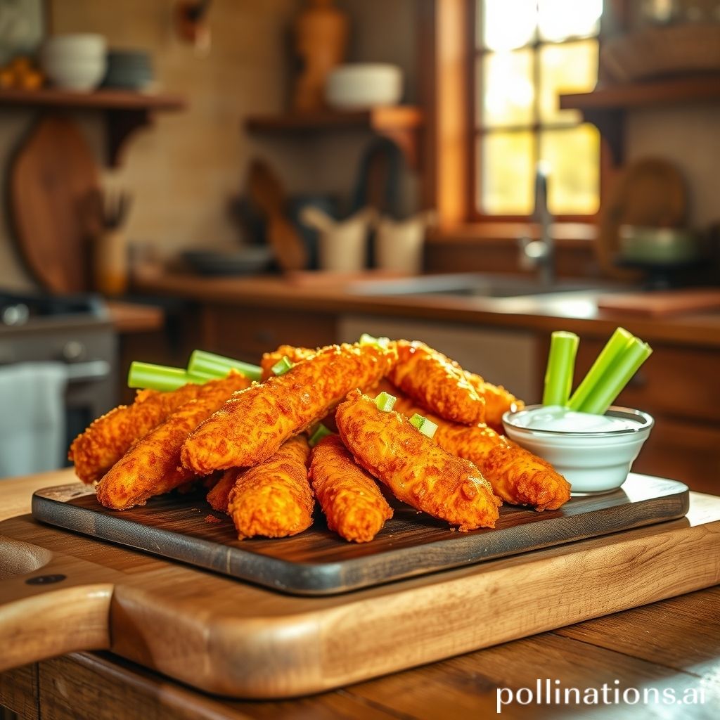 Crispy Baked Buffalo Chicken Tenders