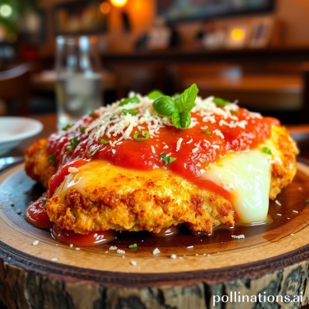 Crispy Chicken Parmesan