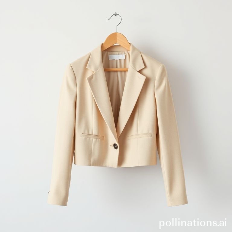 Cropped Blazer