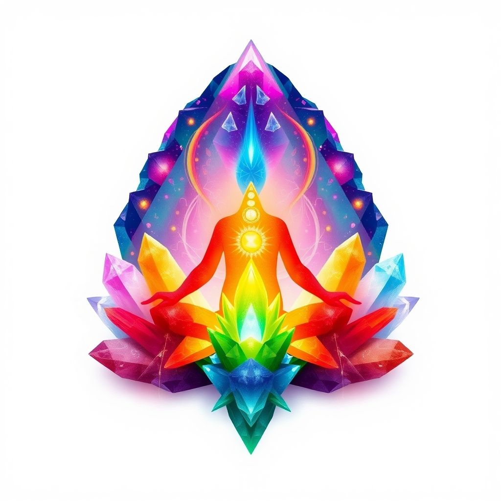 how to align chakras with crystals