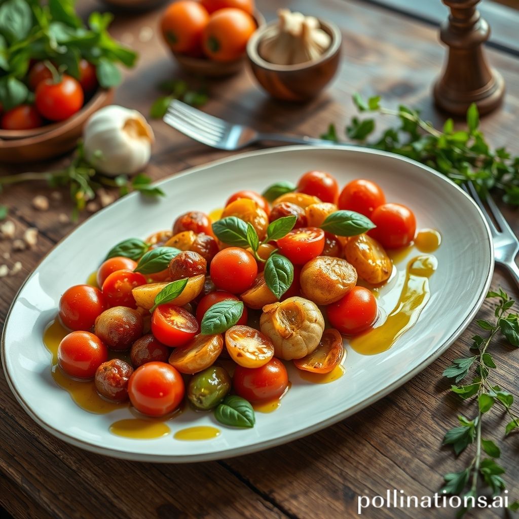 Balsamic Glazed Chicken with Roasted Vegetables