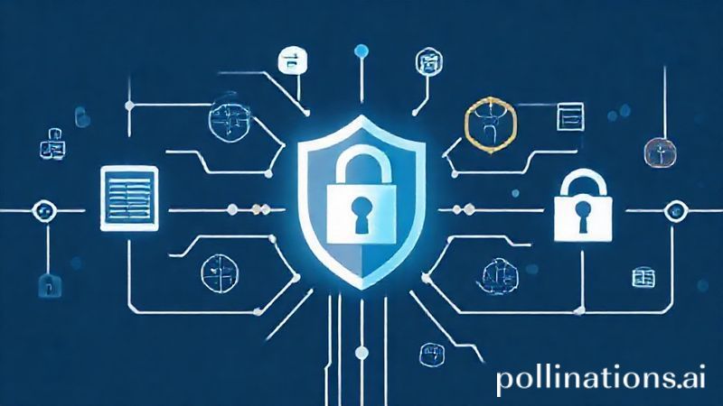 Cybersecurity best practices illustration