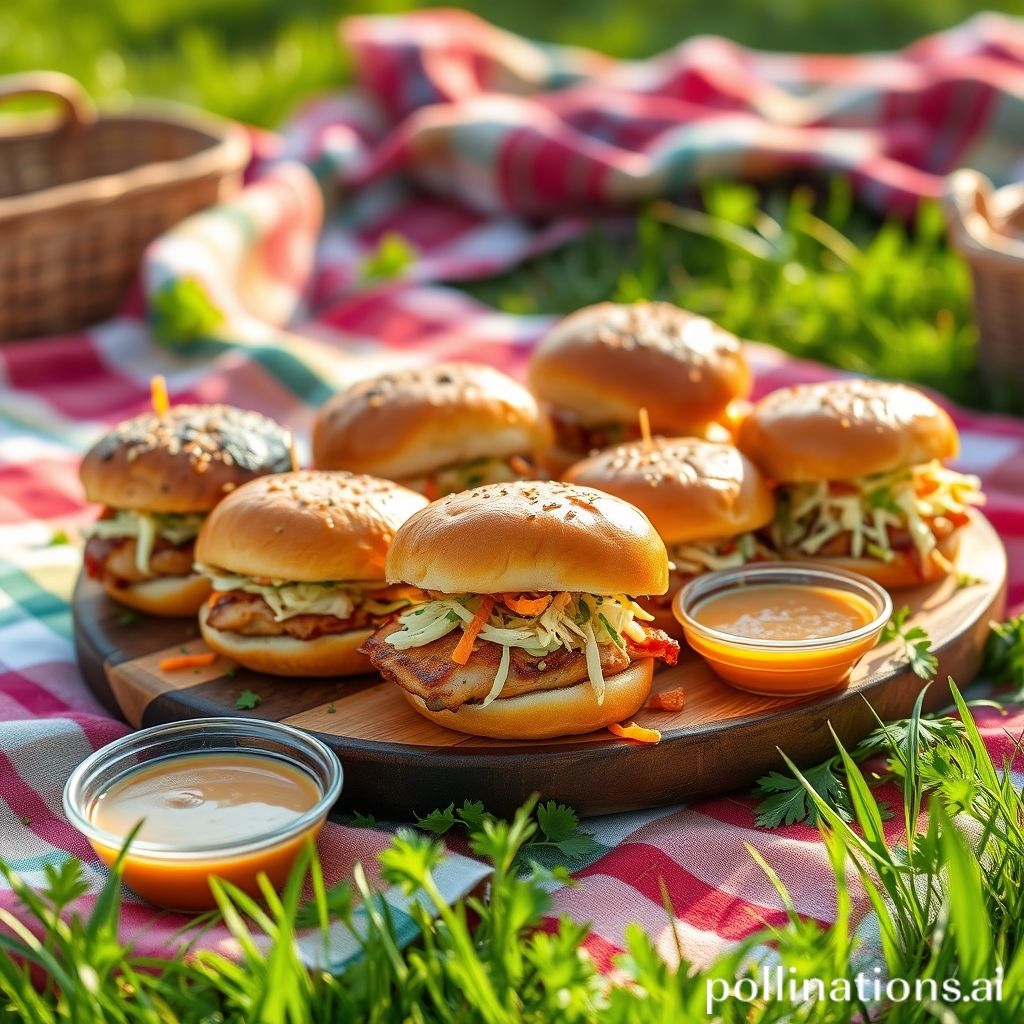 BBQ Chicken Sliders