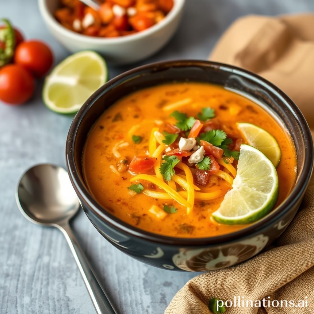 Delicious Mexican Chicken Tortilla Soup