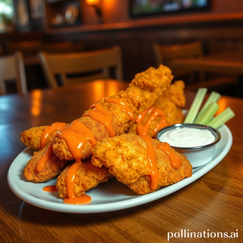 Irresistible Crispy Baked Buffalo Chicken Tenders