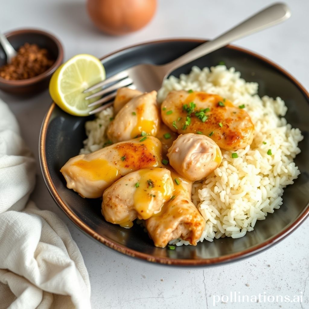 Garlic Butter Chicken and Rice